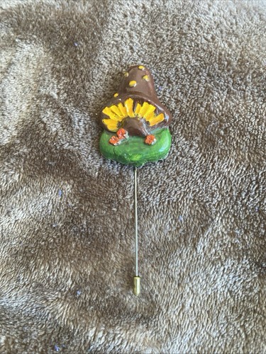 Spilla bastone fungo - , vintage