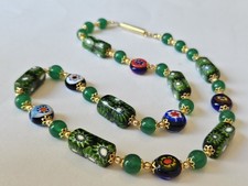 Collana murano millefiori