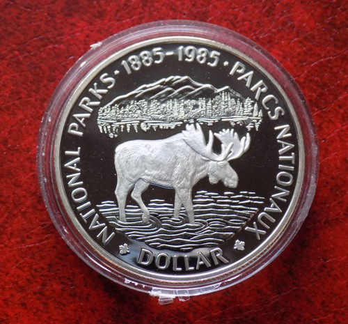 Canada dollaro 1985 proof - canada,