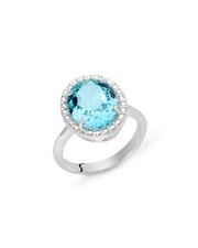 Miluna anello gemma - anello, del