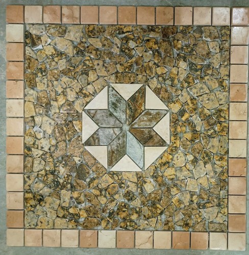 Rosone mosaico anticato - anticato, marmo