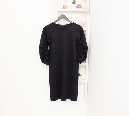 Abito cos neoprene blu navy - abito, in