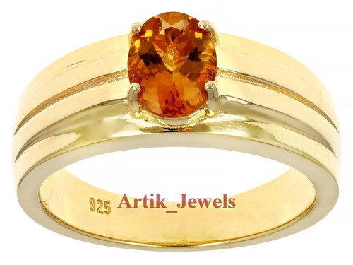 Anello argento placcato oro - anello,