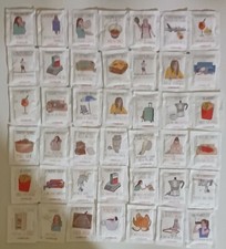 COME D'INCANTO - 42 bustine di zucchero PIENE - SERIE COMPLETA.