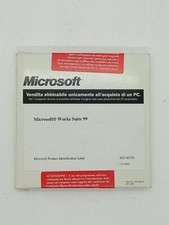 MICROSOFT WORKS SUITE 99 CD