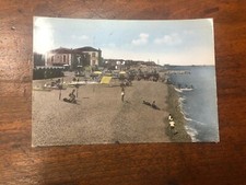 CARTOLINA FANO SPIAGGIA SASSONIA VIAGGIATA 1959 22