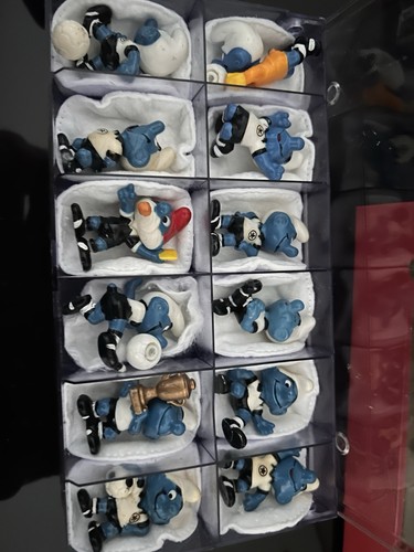 Super rare puffi kinder - super,