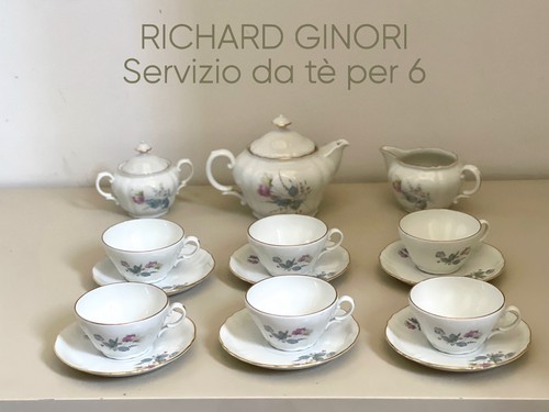 Servizio tè 6 richard - da,