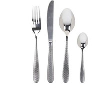 Servizio Posate Da Tavola 24 Pezzi In Acciaio Dalla Finitura Argento Linea Orien
