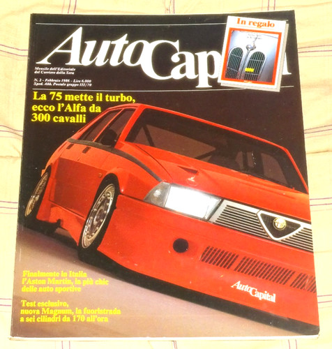 Auto capital febbraio 1986 - capital,