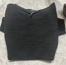 SARAH PACINI TOP KNIT RIBBED