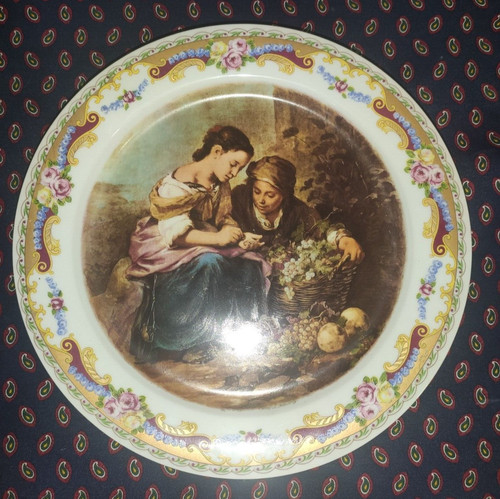 Vintage piatto decorazione - vintage,