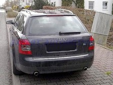 FANALI FARI   A LED ROSSI/CROMO AUDI A4 8E B6 AVANT S.WAGON 4/01-12/04