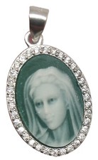 Ciondolo cammeo in argento