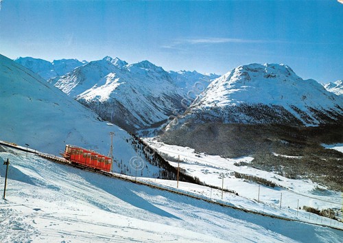 Cartolina svizzera muottas - svizzera,