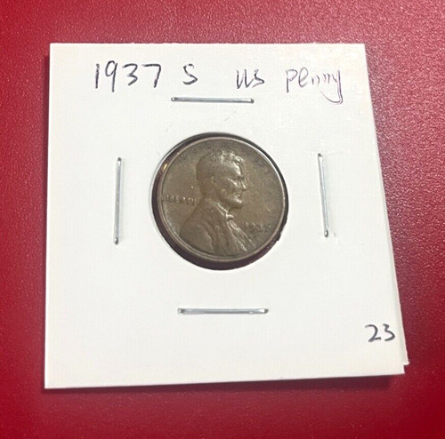 Moneta penny del 1937 - moneta, us