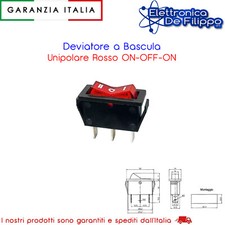 Deviatore a Bascula Unipolare