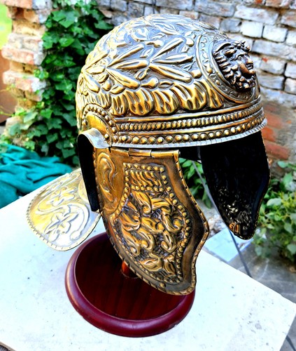 Medievale romana ottone casco - medievale,