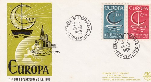 Francia 1966 fdc - francia, europa