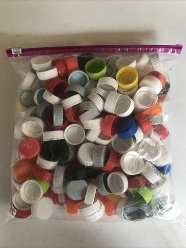 220 tappi bottiglia plastica - 220,