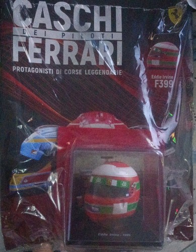 Casco miniatura ferrari - casco,
