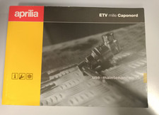 Uso e Manutenzione Aprilia ETV