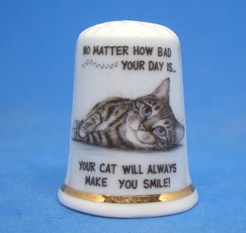 Birchcroft china thimble - china,