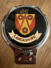 Vintage Lancashire car badge