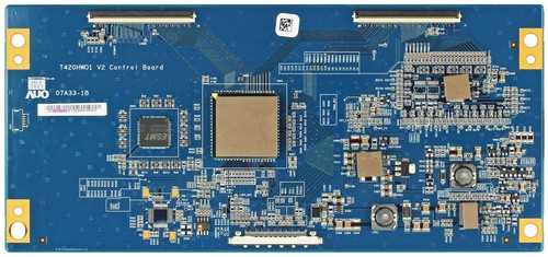 Scheda con auo 07a33 001 - scheda, 55.07a33.001