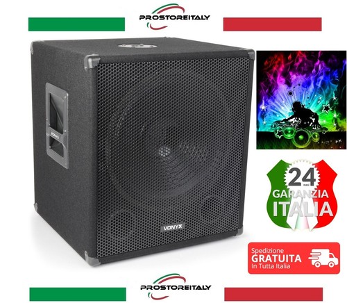Vonyx subwoofer attivo swa15 - vonyx,