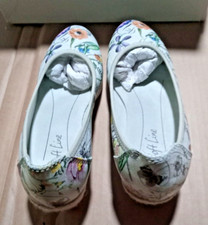 SCARPE DA DONNA CON ZEPPA  N. 39, TOMAIA A FIORI , TIPO BALLERINE