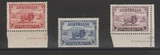 1934 AUSTRALIA  PECORE MERINOS  3  VAL MNH MF78033