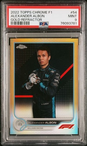 Alexander albon 2022 topps - albon,