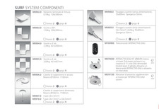 Artemide m090290 surf system