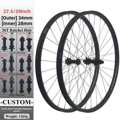 Set ruote tubeless - , 27,5/29