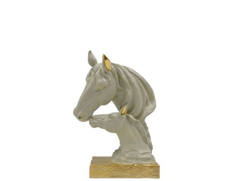 Testa cavallo resina - testa,