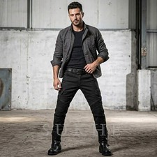 Jeans denim nero antracite