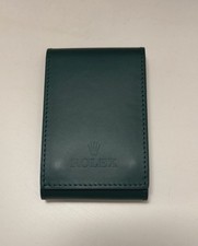 Rolex scatola orologio viaggio pochette pelle watch travel box