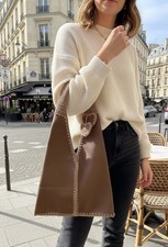 Borsa Hobo in vera pelle
