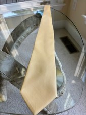 🔥🔥STEFANO CORSINI CRAVATTA GIALLA UOMO MADE IN ITAL LARGHEZZA: 3,5” LUNGHEZZA: 58” !🔥🔥