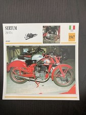 CARTE FICHE MOTO collection