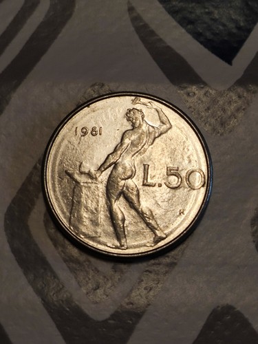 Lire 1981 vulcano donna - lire,