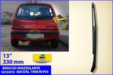 Braccio SpazzolaTergi Lunotto Tergicristallo COMPATIBILE per Seicento dal 1998 