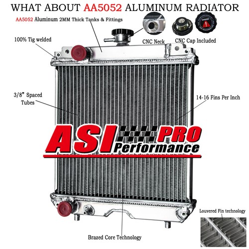 Radiatore alluminio per - radiatore, in