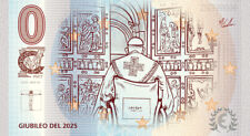 GIUBILEO 2025 - banconota C.M. ART - OPERA D'ARTE