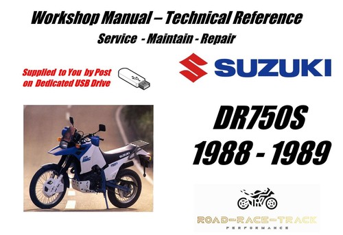 Suzuki dr750s dr750 manuale - suzuki,