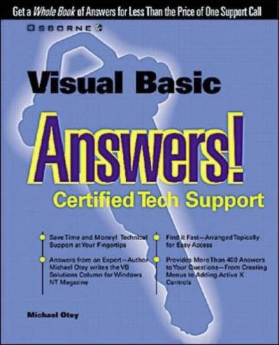 Visual basic answers - visual,