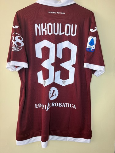 Nkoulou match worn issued - nkoulou,