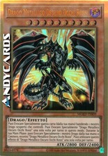 DARK METALLIC DRAGON RED EYES