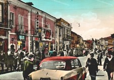 da1121 cartolina grottaminarda corso v.veneto provincia di avellino bella!